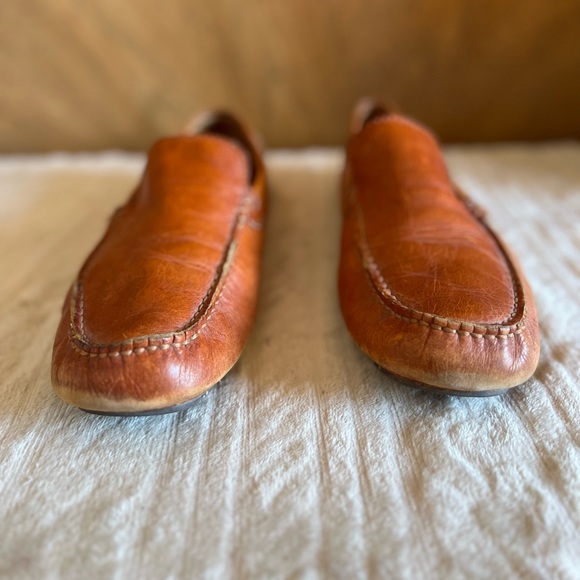 FRYE Sullivan Driver loafers brown color size 12 - Picture 7 of 15